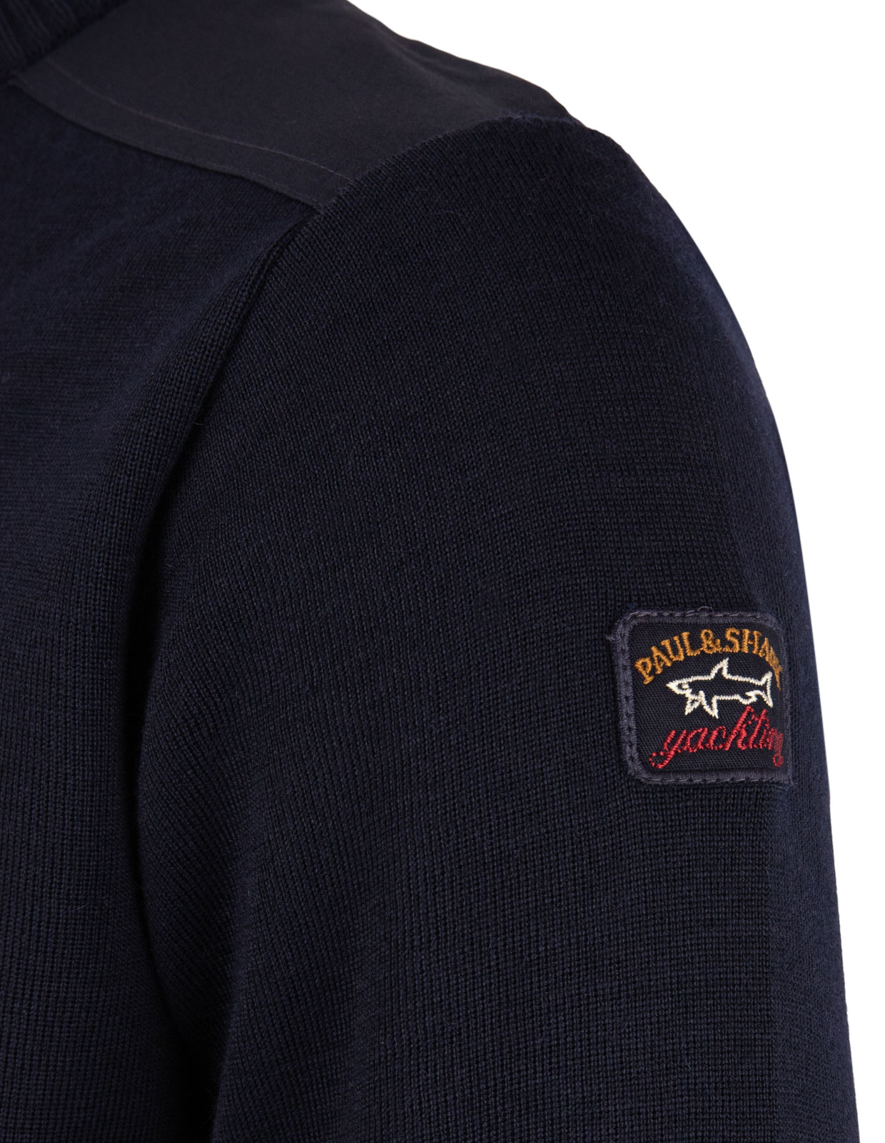 Yachting Wool Crewneck Sweater Navy Stl XXL