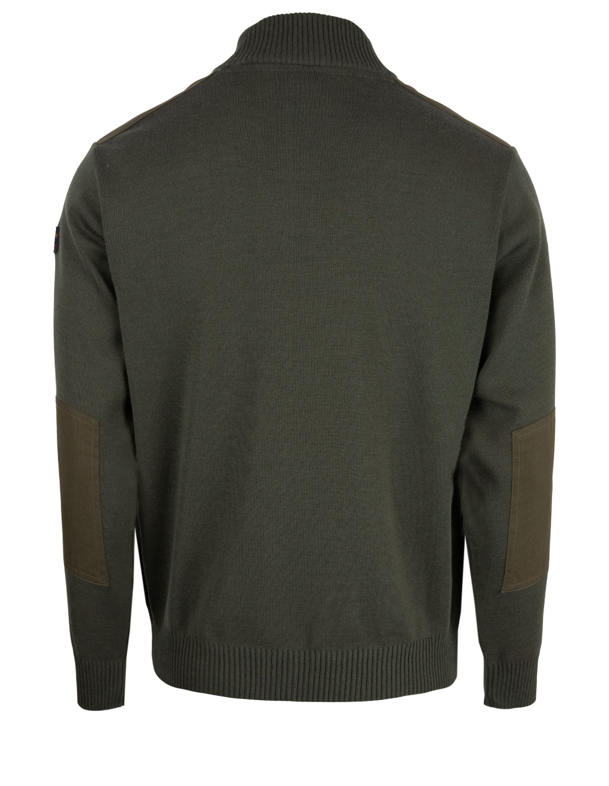 Yachting Wool Turtleneck Sweater Olive