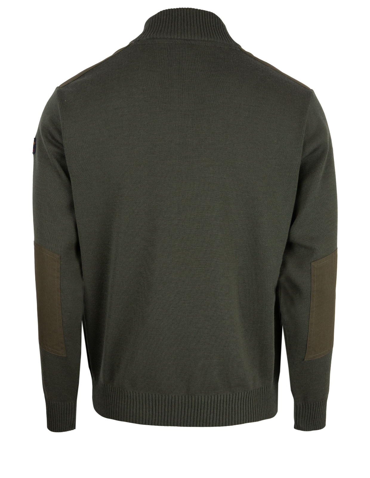 Yachting Wool Turtleneck Sweater Olive Stl XL