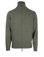 Ballater Full Zip Cardigan Grön