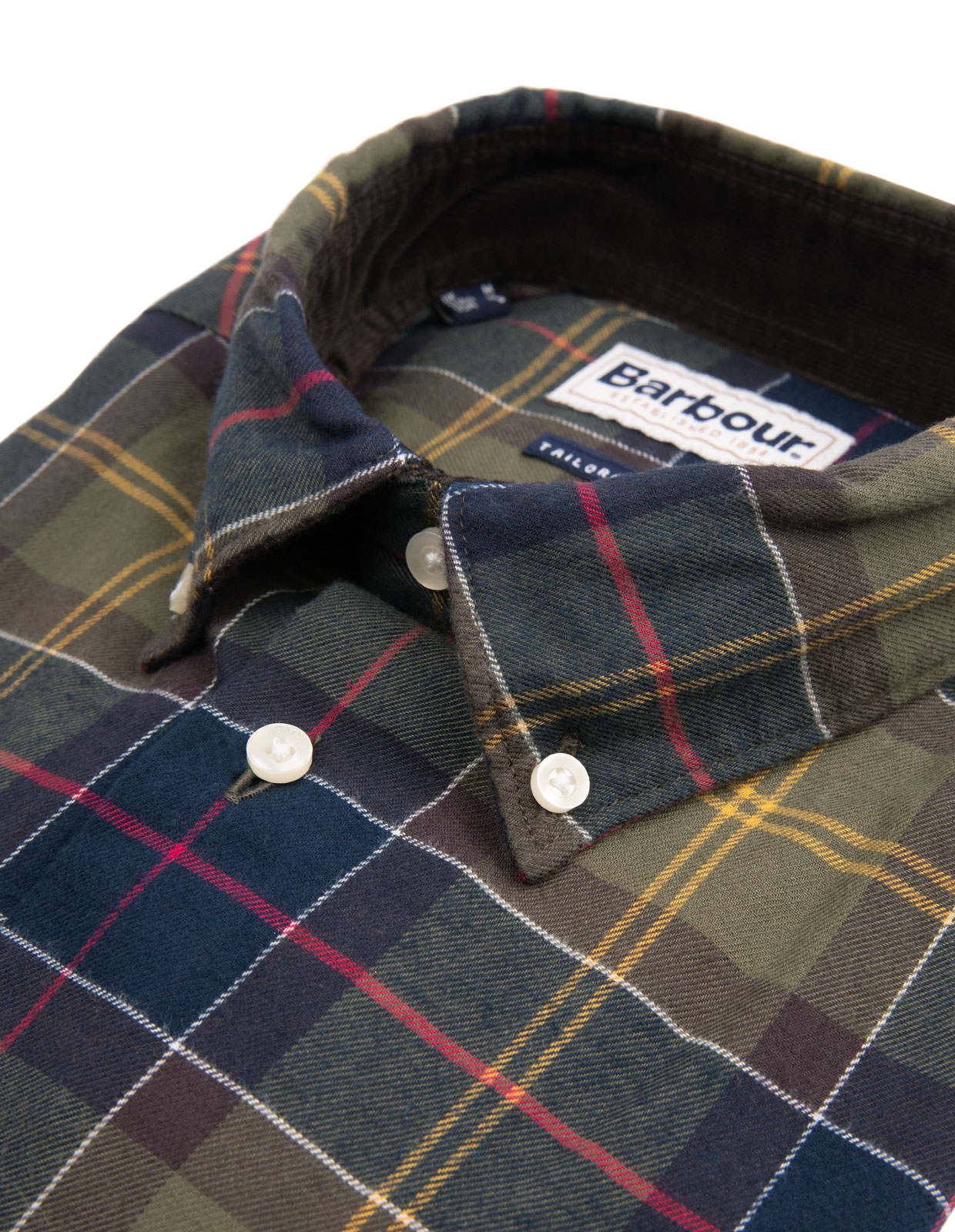 Fortrose Tailored Fit Skjorta Grön Stl XL