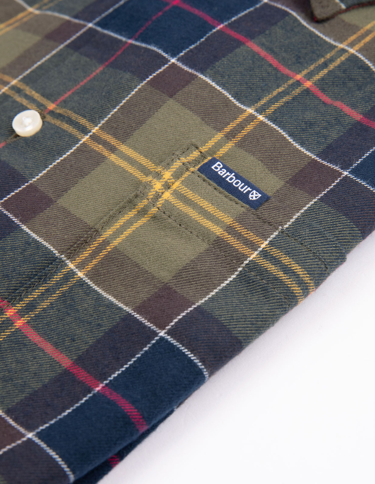 Fortrose Tailored Fit Skjorta Grön Stl XL