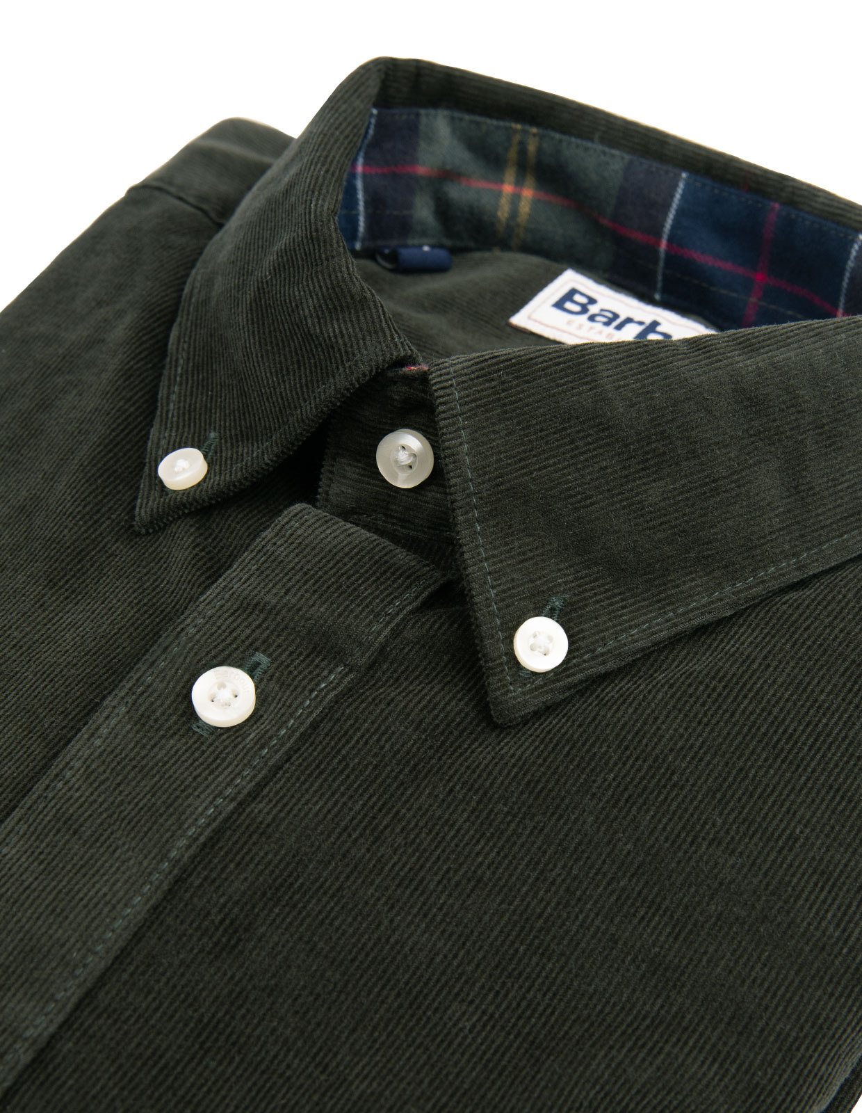 Ramsey Tailored Fit Skjorta Grön Stl XL