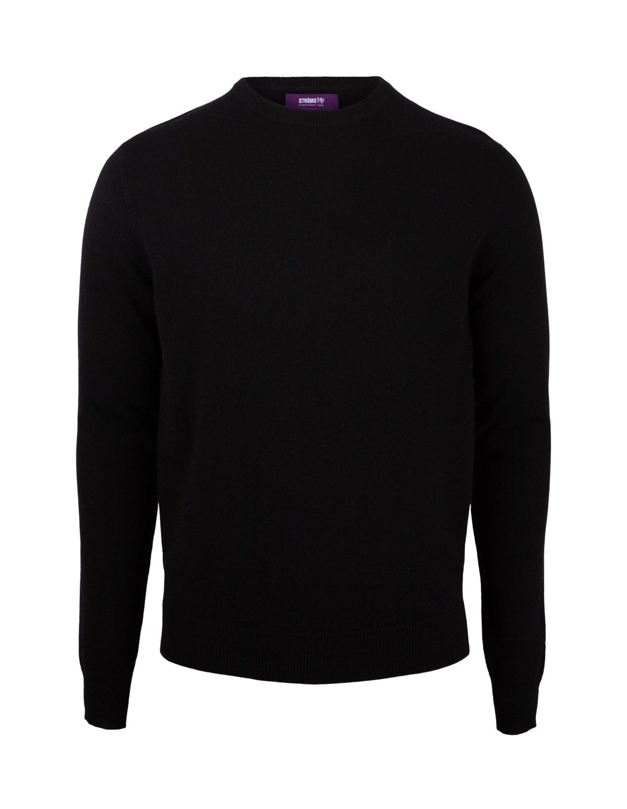 Crew Neck Cashmere Black Stl S