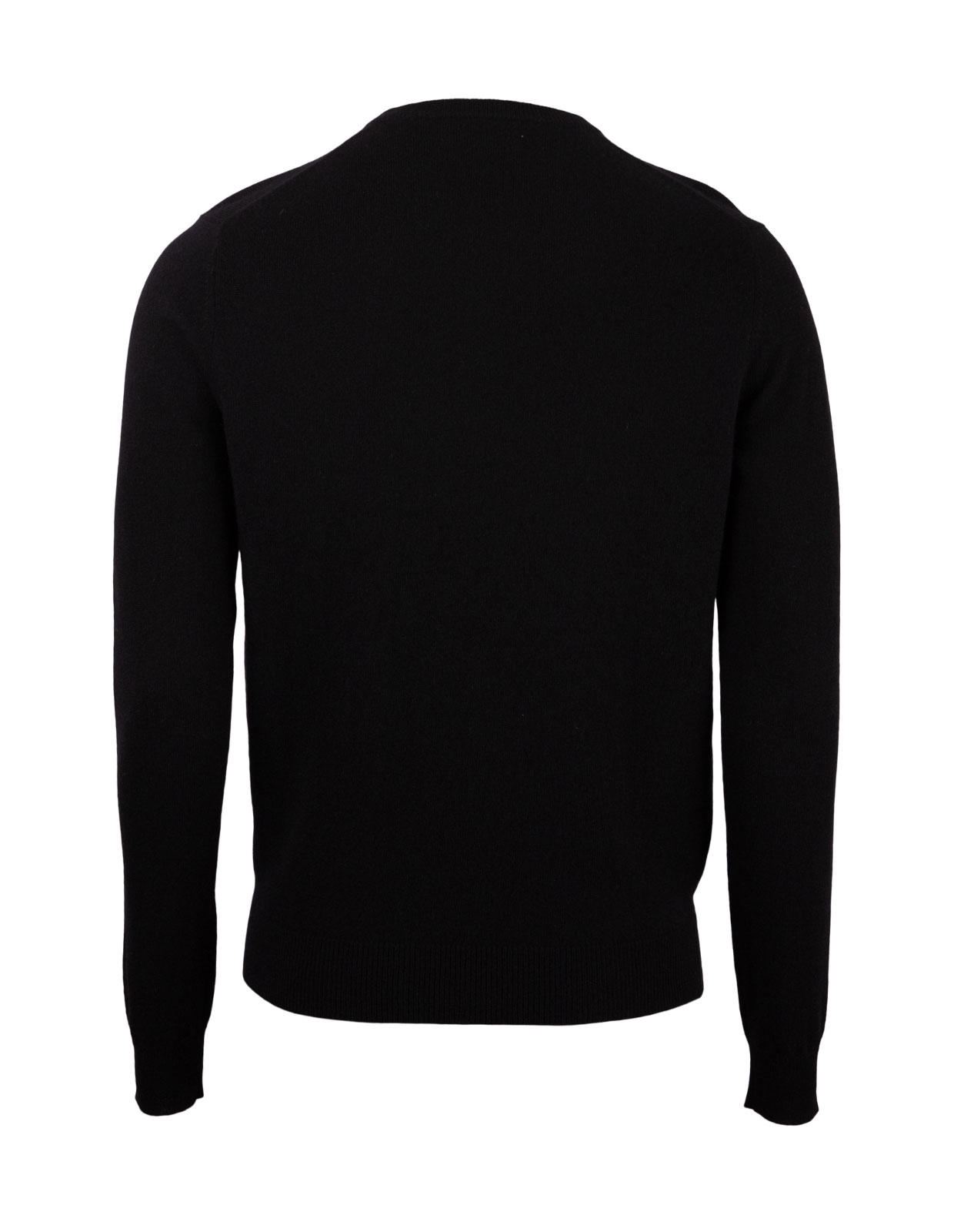 Crew Neck Cashmere Black Stl S