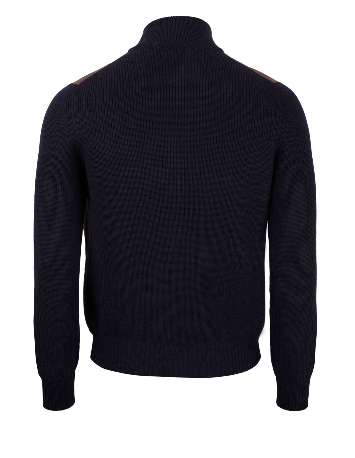 Jacka Stickad Alcantara Navy Stl 56