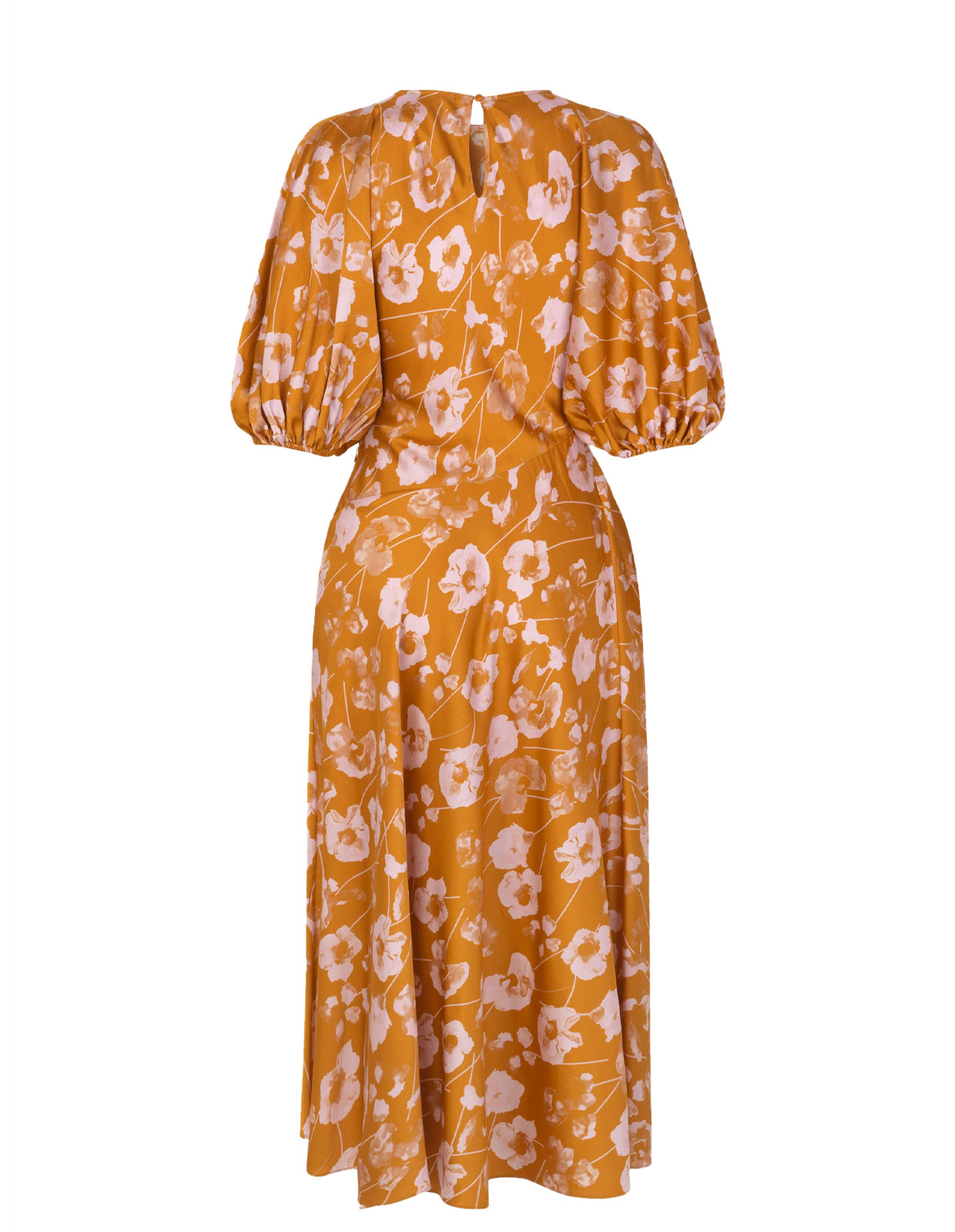Aubrey Satin Dress Euphoria Orange