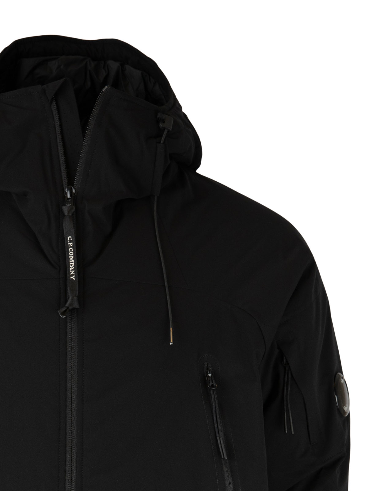 Pro-Tek Hooded Jacket Black Stl 52