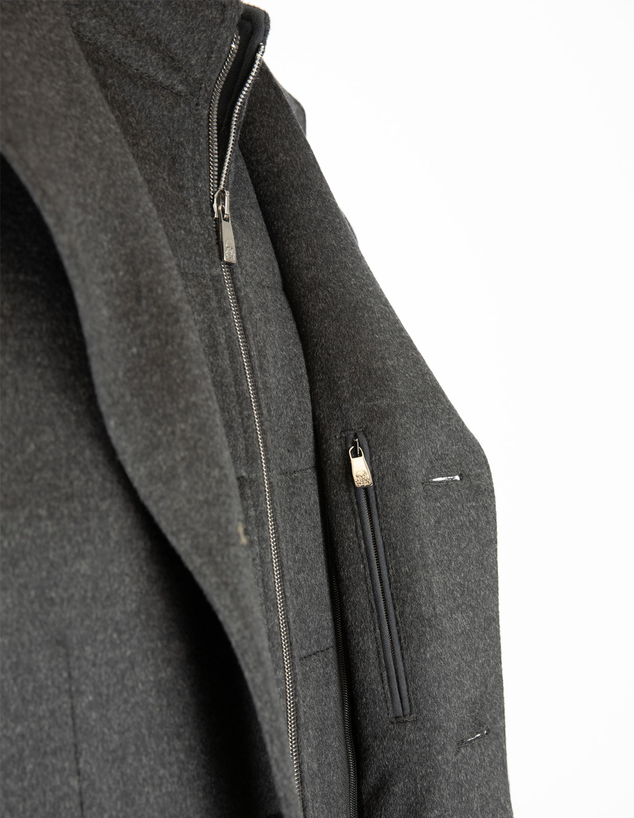 ID Coat Wool Antracite Stl 58